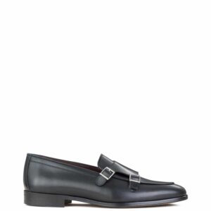 Μοκασίνια ανδρικά Paco Milan Μαύρο