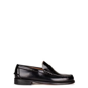 Μοκασίνια ανδρικά Sea And City Μαύρο Harison 100