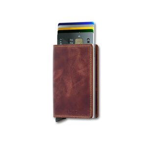 Πορτοφόλια ανδρικά Secrid Καφέ Slimwallet Vintage