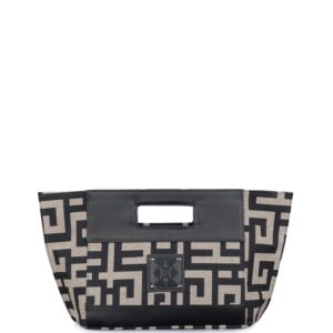 Shopping γυναικεία Ames Bags Μπεζ-Μαύρο Pyr Bag