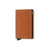 Πορτοφόλια ανδρικά Secrid Coniak Slimwallet Perforated