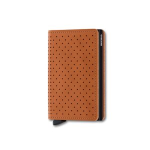 Πορτοφόλια ανδρικά Secrid Coniak Slimwallet Perforated