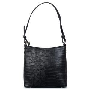 Shopping γυναικεία Hvisk Μαύρο Amble Small Matte Croco