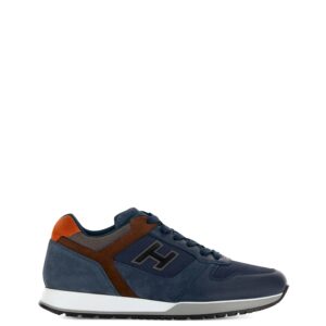 Sneakers ανδρικά Hogan Μπλε H321 ALLACCIATO H FLOCK
