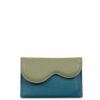 Πορτοφόλια γυναικεία Hvisk Λαδί Wallet Wavy Soft