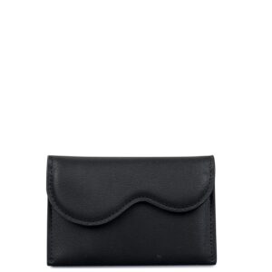 Πορτοφόλια γυναικεία Hvisk Μαύρο Wallet Wavy Structure