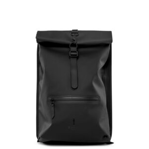 Σακίδια Πλάτης ανδρικά Rains Μαύρο Rolltop Rucksack