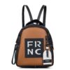 Σακίδια Πλάτης γυναικεία Frnc Μαύρο-Ταμπά 2402