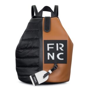 Σακίδια Πλάτης γυναικεία Frnc Μαύρο-Ταμπά 2407