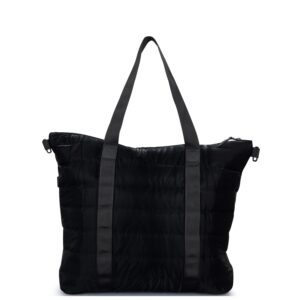Χιαστί ανδρικά Rains Velvet Black Tote Bag Quilted