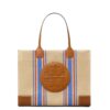 Shopping γυναικεία Tory Burch Nude ELLA LINEN STRIPE