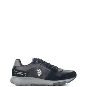 Sneakers ανδρικά U.S. Polo Assn Μαύρο DEMIR