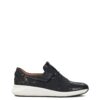 Sneakers γυναικεία Clarks Black Snake Un Rio Strap