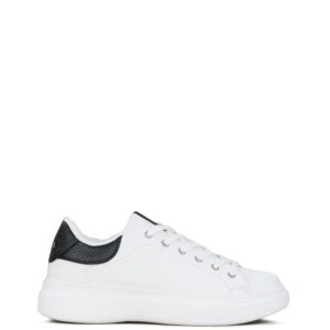 Sneakers γυναικεία U.S. Polo Assn Ασπρο-Μαύρο MIRIAM2 CLUB