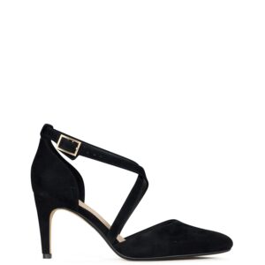 Γόβες γυναικείες Clarks Μαύρο Laina85 Cross