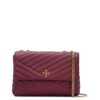 Χιαστί γυναικεία Tory Burch Μπορντό KIRA CHEVRON CONVERTIBLE