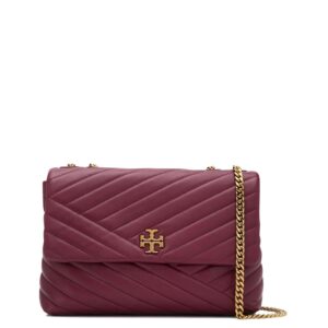 Χιαστί γυναικεία Tory Burch Μπορντό KIRA CHEVRON CONVERTIBLE