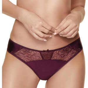 Strings Gorteks PAMELA S Aubergine Ύφασμα