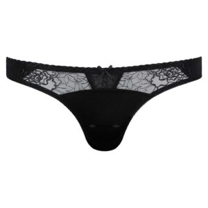 Strings Gorteks PAMELA S Black Ύφασμα