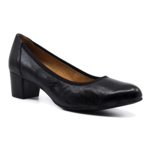 Γόβες Caprice Ανατομική Δερμάτινη Γόβα Μαύρη (9-9-22307-25 022)