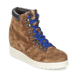 Μποτίνια Alberto Gozzi VELOUR MARRONE