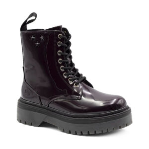 Μποτίνια Lumberjack Elyse Γυναικεία Μποτάκια Αρβυλάκια Λουστρίνι