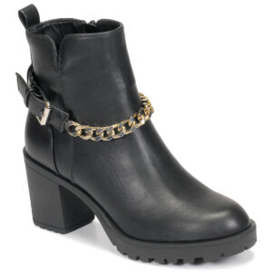 Μποτίνια Only BARBARA-9 PU HEELED CHAIN BOOT Συνθετικό