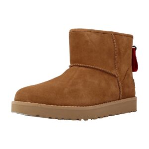 Μποτίνια UGG W CLASSIC MINI LOGO ZIP
