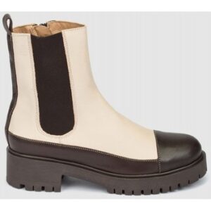 Μποτίνια YOKONO Botín de tacón Oslo 008 blanco