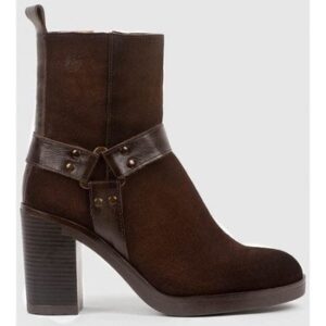 Μποτίνια YOKONO Botín de tacón Thelon 004 marron