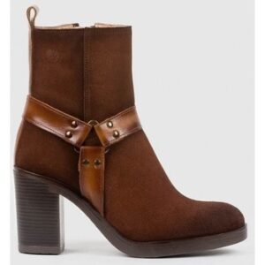 Μποτίνια YOKONO Botín de tacón Thelon 004 marron