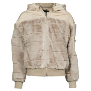 Μπουφάν Guess FELICIA HOODED BOMBER