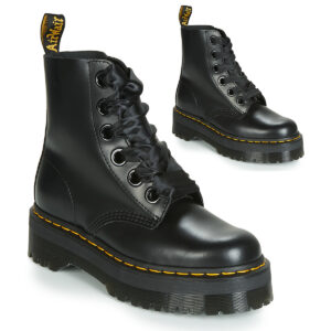 Μπότες Dr Martens Molly Δέρμα