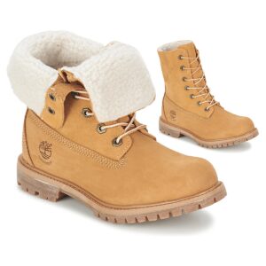 Μπότες Timberland AUTHENTICS TEDDY FLEECE WP FOLD DOWN Δέρμα